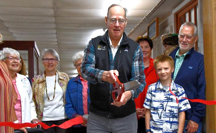 Monte-Fran Rougemont Library grand opening