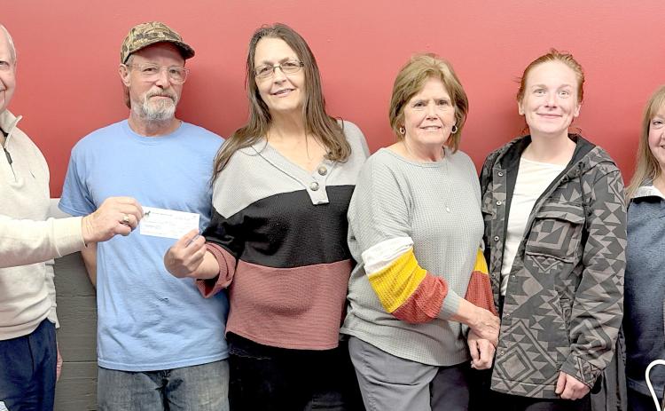 Day County Democrats made a donation to Webster Senior Nutrition Center. Pictured from left are David Sigdestad, Prescott Pushor, Renee Lone, Kristie Baumgarn, Courtney Enfield and Deb Brandlee. Reporter &amp; Farmer | Subscriber snapshot