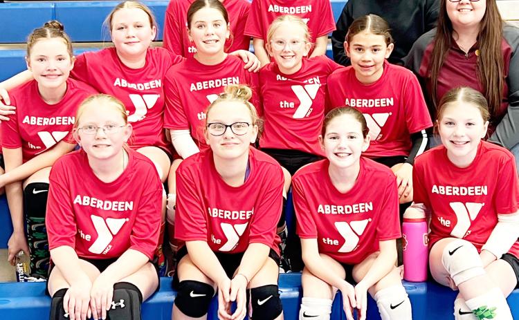 Webster fifth and sixth grade Gold Volleyball Team placed third in the Y tournament in Aberdeen. Participants were, from left, front, Charlie Carlson, Reagan Fish, Brynlee Christensen, Presley McClurg; middle, Arianna Altstadt, Karley Lone, Elin Voss, Henlie Hendrickson, Keisha Rencountre, coach Teresa Lone; back, Kenlee Hommel, Embry Duenwald and coach Alisha LaCourse. Reporter &amp; Farmer | Subscriber snapshot
