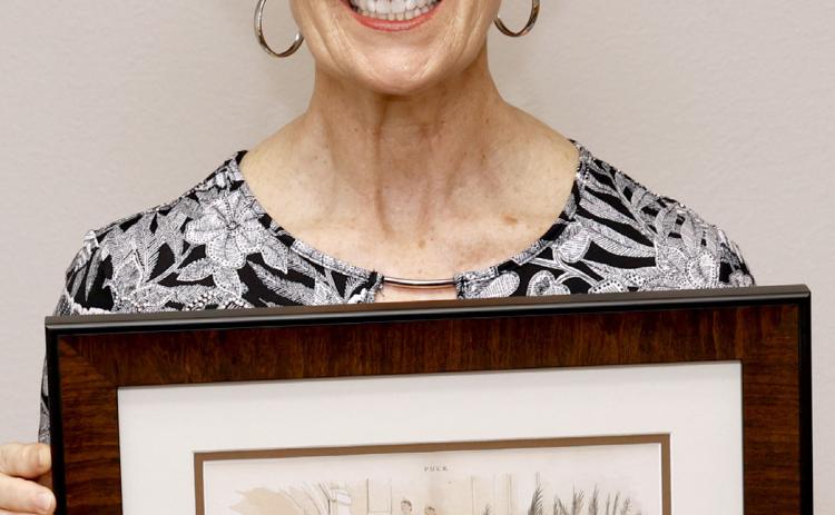 Webster Area Elementary School fourth grade teacher Nancy Block received her award as History Teacher of the Year at SD State Historical Society award luncheon May 9 in Deadwood. The award recognizes Block’s collaborative spirit, unwavering professionalism and commitment to excellence in the classroom. Reporter &amp; Farmer | Subscriber snapshot