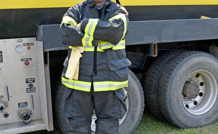 Department members sporting new bunker gear