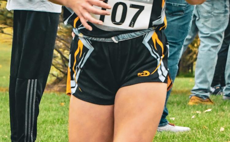 Ryelle Gilbert of Groton Area competes in the SDHSAA Class A State cross country meet Oct. 25 in Huron. Gilbert finished in 22nd with a time of 19:55.37. Reporter &amp; Farmer | Leyton Beardslee