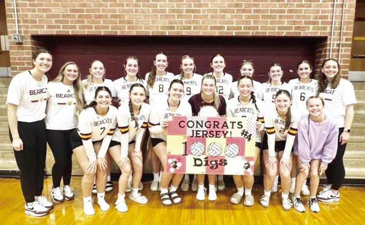 Jersey Johnson reaches 1,000 digs in volleyball career with Webster Area