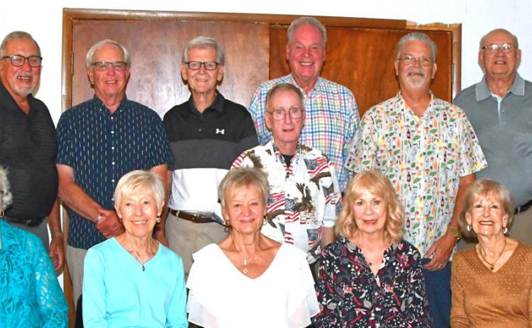 Webster High School Class of 1966 pictured from left, front, Lynne (Koenig) Hansen, Margaret (Engebretson) Pohlman, Janice (Hesla) Markland, Sherry (Gardner) Mouson, Patty (Fellbaum) O’Bryan, Carel (Fischer) Jacobson, Susan (Gruw) Rodhradsky; back row, Sid Fosheim, Harlen Wickre, Randy Lindquist, Robert Bennet, Mike Keller, Michael Wattier, Ron Jacobson, Steve Schultz and Richard Holden. Reporter &amp; Farmer | Connor Handrahan