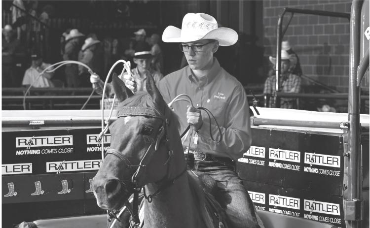 Krew Gaikowski 14 year old son of Paul and Amber Gaikowskl competed in boys breakaway roping at National Junior High Finals Rodeo (NJHFR) held in Des Moines, Iowa, at the Iowa State Fairgrounds June 22-28. Gaikowski’s first performance had no time but in his second attempt he caught the calf in 4.91 seconds. Reporter &amp; Farmer \\ subscriber snapshop