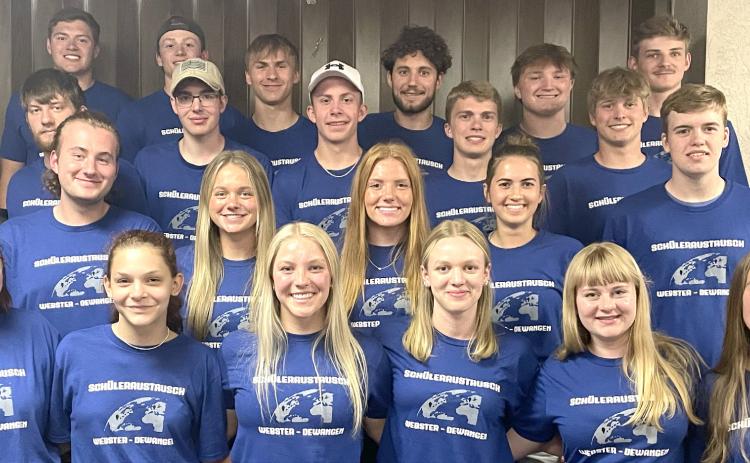 Germans spend 10 days in South Dakota, Webster