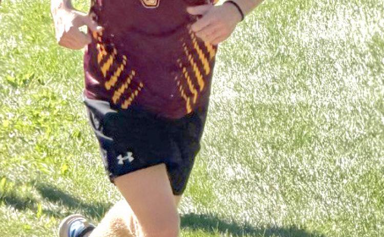 Webster Area cross country traveled to Britton golf course to compete in the Britton-Hecla invitational Sept. 8. Here, Alex Garrett is competing in the 5k varsity category and completed with a 22:46.06 finishing time and earning 14th. Reporter &amp; Farmer | Subscriber snapshot
