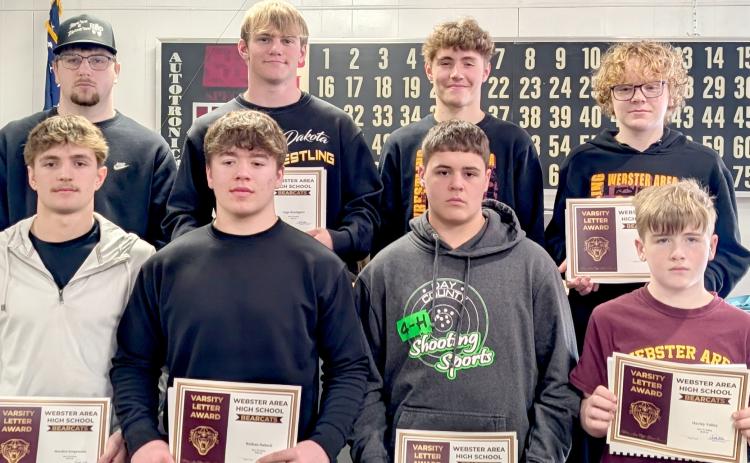 Boys wrestling awards