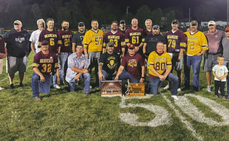 Webster’s 2000 state champion football team reunites after 25 years