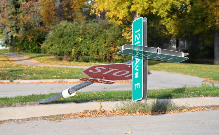 Investigation ongoing into multiple Webster sign, mailbox damages