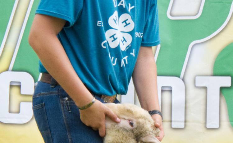 Blaise McGregor won reserve champion ram at the Day County Fair Aug 8. Reporter &amp; Farmer | Leyton Beardslee