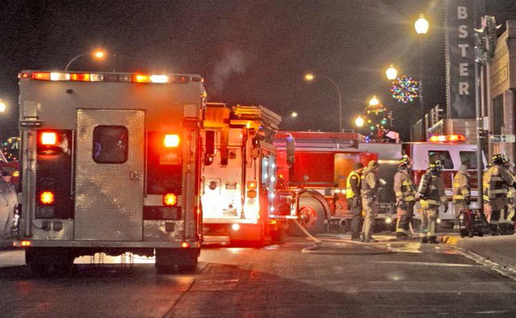 A group of Webster firemen