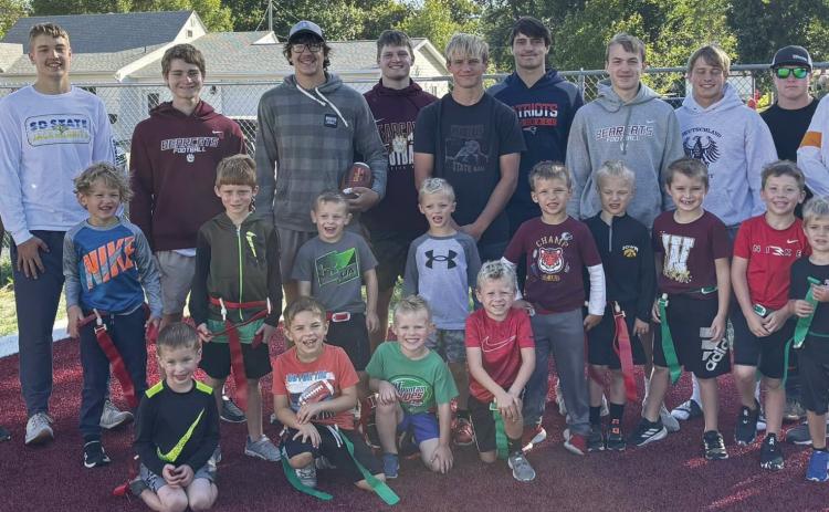 Kindergarten flag football begins