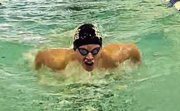 McKoy Pereboom participated in Watertown’s swim meet Nov. 3 in the 13-14 age group. His times were 100 free 51.47 first, 50 free 23.95 first, 100 breast 1:09.97 second, 400 IM 4:42.40 first. Next meet is Nov. 22-24 in Fargo, ND Reporter &amp; Farmer | Subscriber snapshot