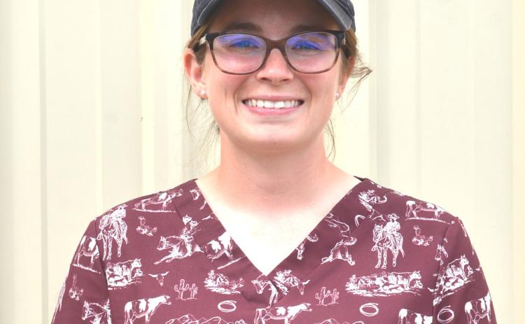 Webster Area High School graduate Dr. Caly Bornsen returned home in August, after completing veterinary school and working in Clark County for one year. She now provides care at the Webster Veterinary Clinic. Reporter &amp; Farmer | Timothy Gibson