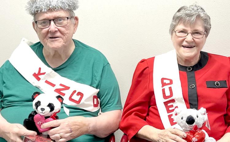 Sun Dial Manor, Bristol observed Valentine’s Day by naming Bob Grebel and Bertha Bailey as their King &amp; Queen of Hearts. Reporter &amp; Farmer | Subscriber snapshot