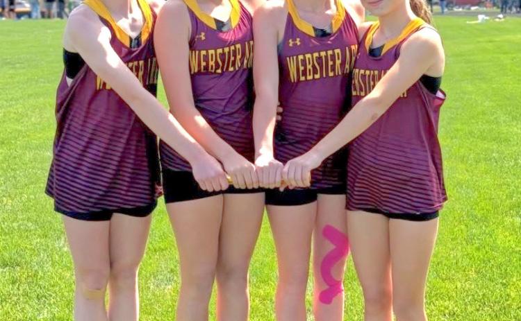 Track and Field athletes break school records