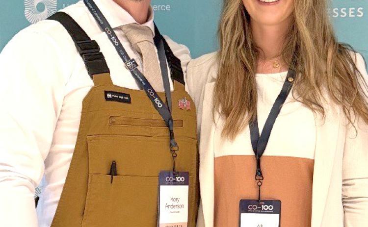 Kori and Ali Anderson were in Washington, DC last month to receive an award on behalf of Dakota Foundry. The Webster business was recognized by the U.S. Chamber of Commerce as one of America’s top 100 small businesses. Reporter &amp; Farmer | Subscriber snapshot