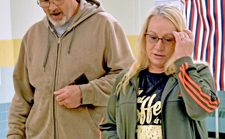 Mark and Vicki Kampa exercised their American right to vote in the June 4 primary election at the Day County Courthouse. Reporter &amp; Farmer | Amanda Dulitz